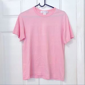 NWOT Comme des Garcons pink t shirt